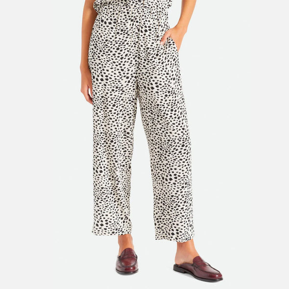 BRIXTON Women's Cheetah Crop Pant - Beige