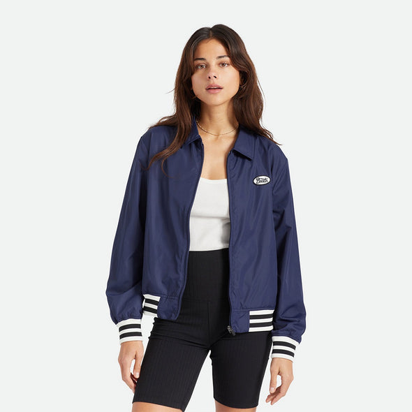 BRIXTON Women's Utopia Sport Jacket - Navy