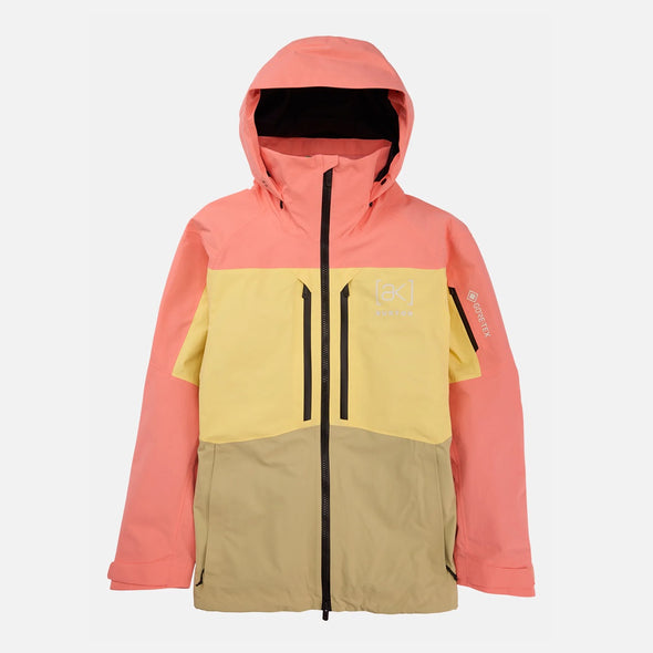 BURTON [ak] Gore-Tex 2L Swash Jacket 2024 - Reef Pink/Buttermilk/Mushroom