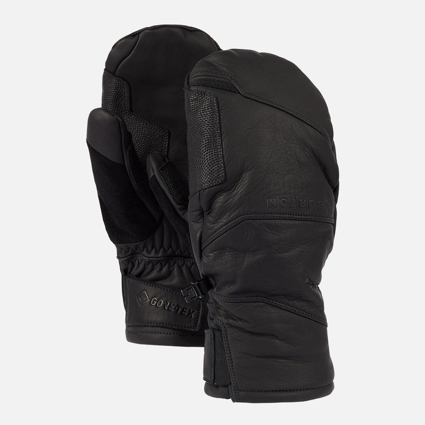 BURTON [ak] Gore-Tex Leather Clutch Mitt 2026 - True Black
