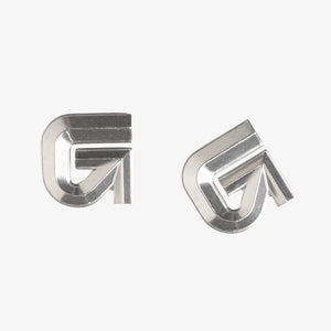 BURTON Logo Aluminum Stomp Pad - Silver