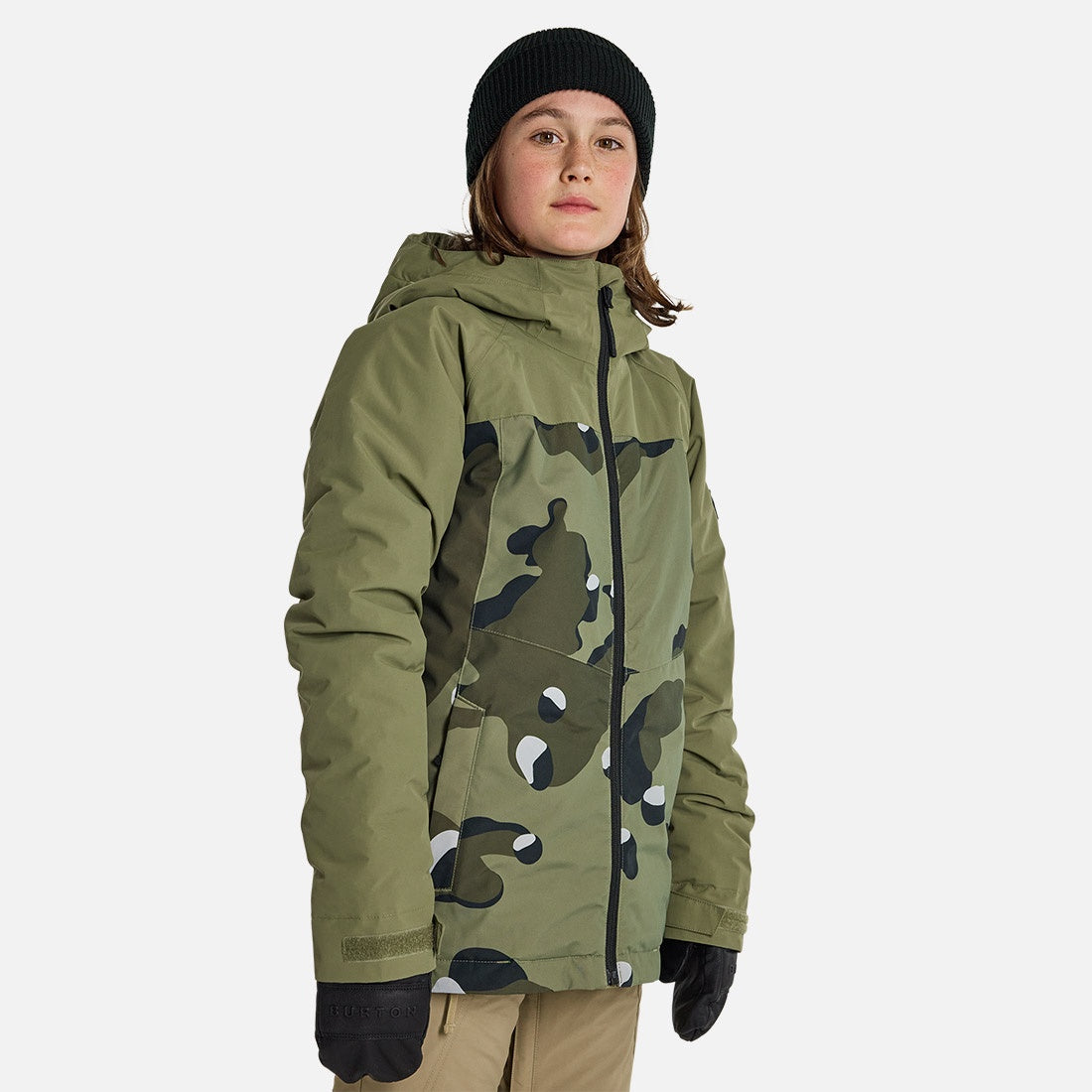 Ski Girls Jacket Burton Boys' Standard Symbol Jacket, Kelp/Forest