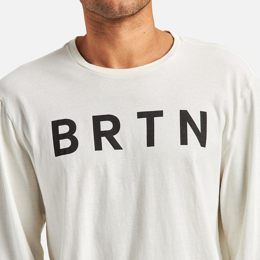 BURTON BRTN Long Sleeve Tee - Stout White