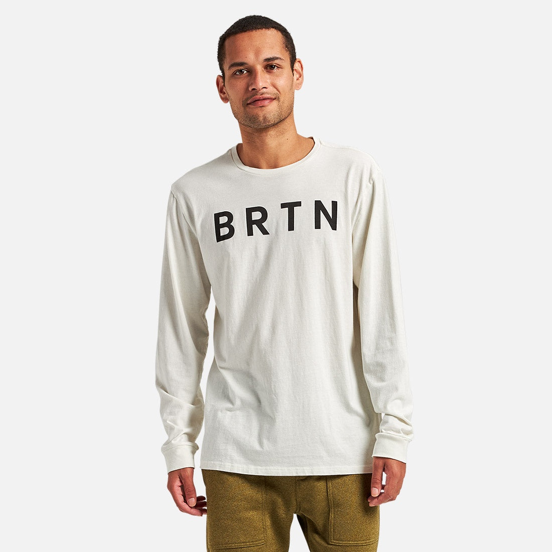 BURTON BRTN Long Sleeve Tee - Stout White