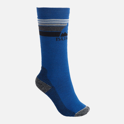 BURTON Kids' Emblem Midweight Sock - Classic Blue
