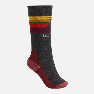 BURTON Kids' Emblem Midweight Sock - True Black