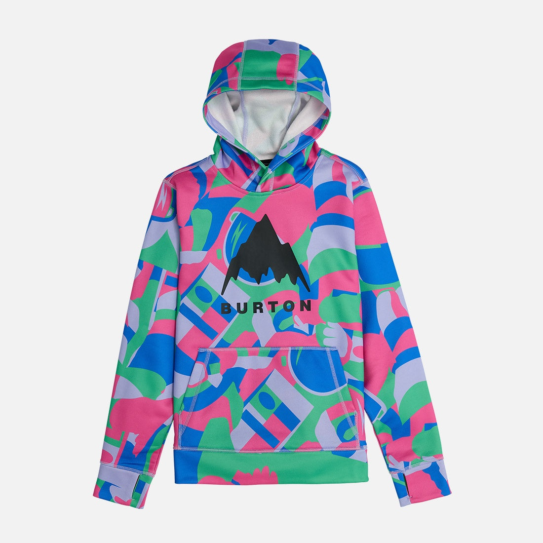 BURTON Kids Oak Pullover Hood Multi Cosmoblock