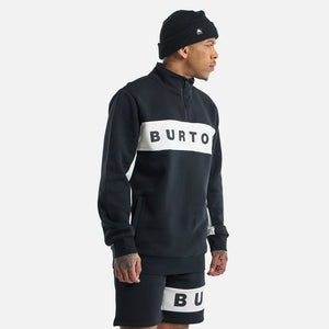 BURTON Lowball 1/4 Zip - True Black