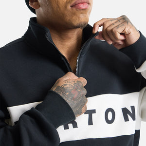 BURTON Lowball 1/4 Zip - True Black