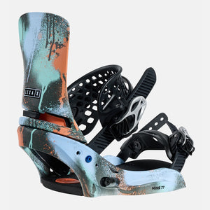 BURTON MINE77 Lexa X EST Bindings - True Black Spray Paint
