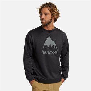 BURTON Oak Crew - True Black Heather