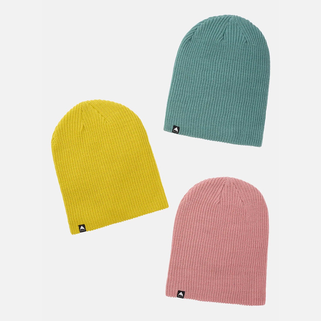 BURTON Recycled Dnd Beanie 3 Pack - Rock Lichen/Sulfur/Powder Blush