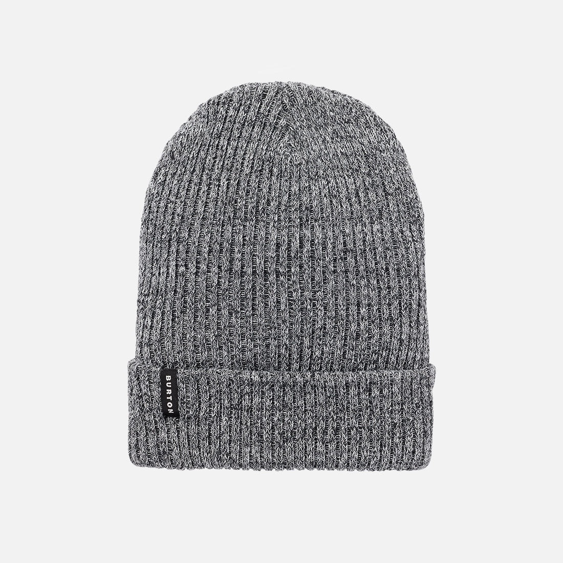 BURTON Recycled Rib Beanie - True Black/Stout White Marle