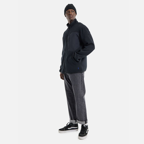 BURTON Runin Fleece Full Zip - True Black