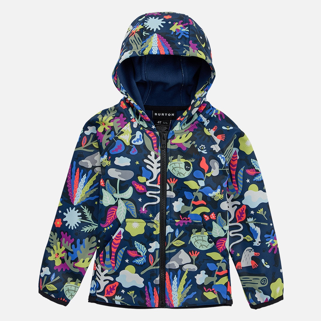 BURTON Toddlers Crown Weatherproof Full Zip Hood Moonlit Grove