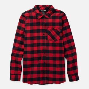 BURTON Women's Favourite Flannel - Tomato Buffalo Plaid