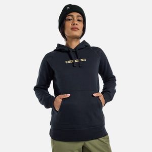 BURTON Women's Family Tree Pullover Hood - True Black