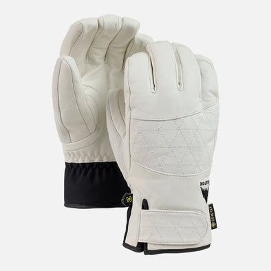 BURTON Women's Gore-Tex Gondy Leather Glove - Stout White