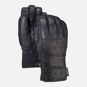 BURTON Women's Gore-Tex Gondy Leather Glove 2026 - True Black