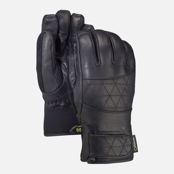 BURTON Women's Gore-Tex Gondy Leather Glove - True Black