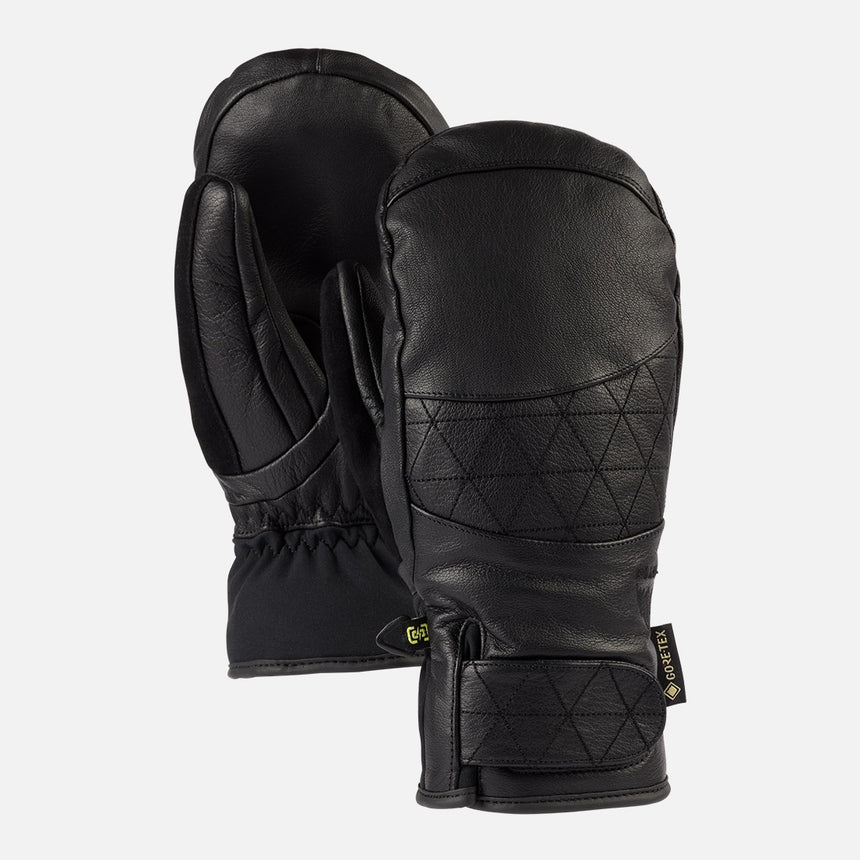 BURTON Women's Gore-Tex Gondy Leather Mitt 2026 - True Black