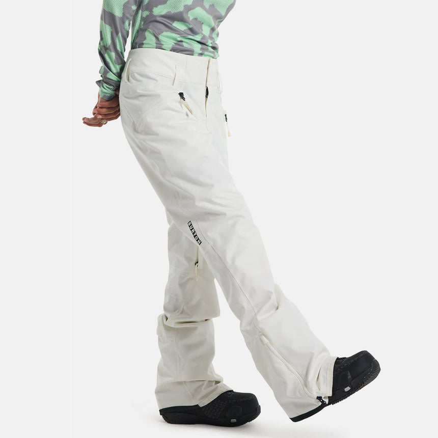 BURTON Women's Marcy High Rise Pant 2025 - Stout White
