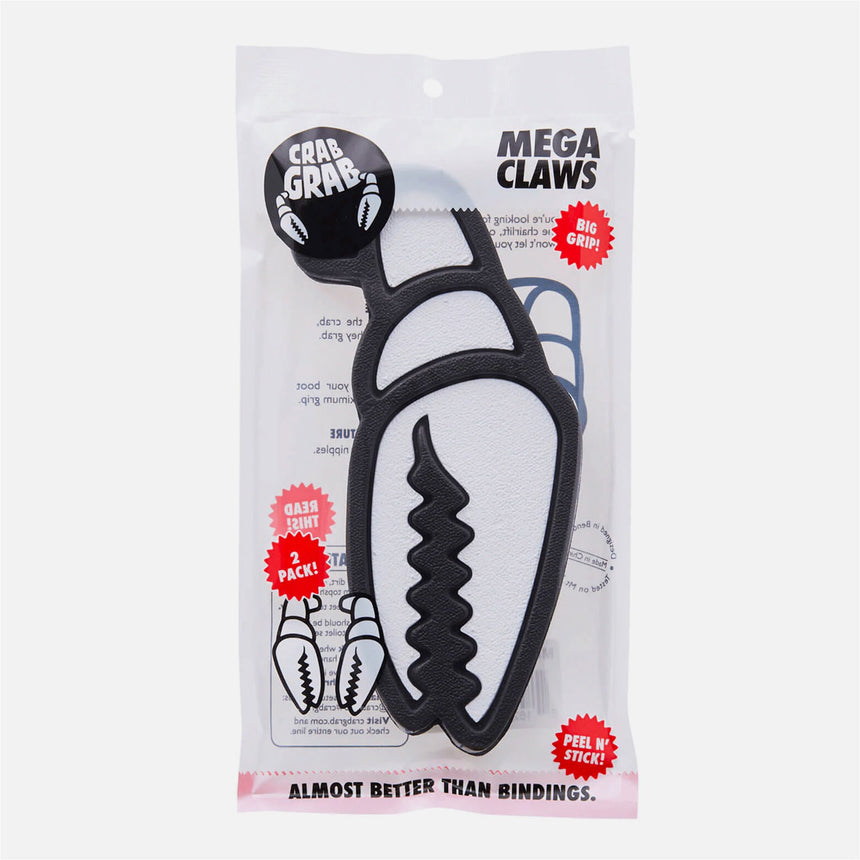 CRAB GRAB Mega Claws Stomp Pad - White/Black