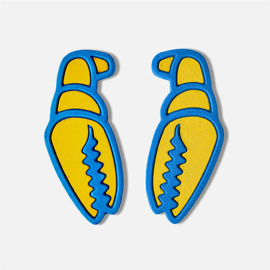 CRAB GRAB Mega Claws Stomp Pad - Yellow/Blue