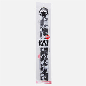CRAB GRAB Skate Rails Stomp Pad - Black & White Swirl