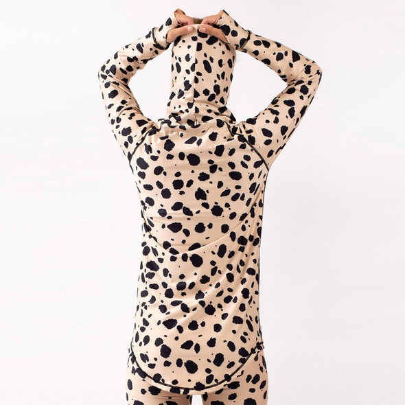 EIVY Women's Icecold Gaiter Top - Cheetah