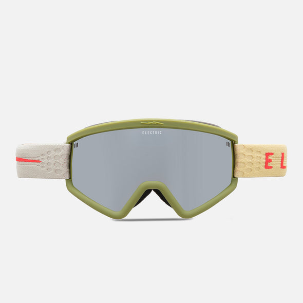 ELECTRIC Hex Goggle 2023 - Evergreen/Silver Chrome