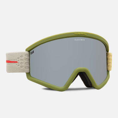 ELECTRIC Hex Goggle 2023 - Evergreen/Silver Chrome