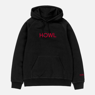 HOWL Logo Hood - Black