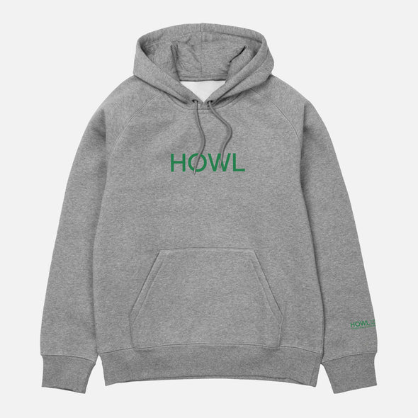 HOWL Logo Hood - Grey