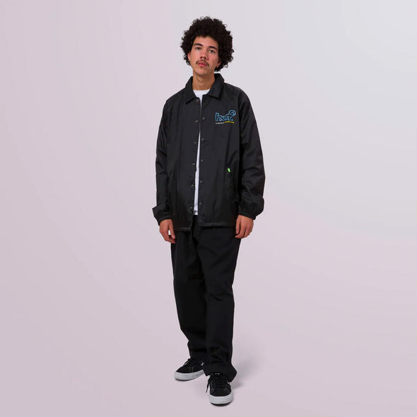 HUF Drop Out Coaches Jacket - Black