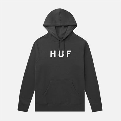 HUF Essentials OG Logo Hood - Black