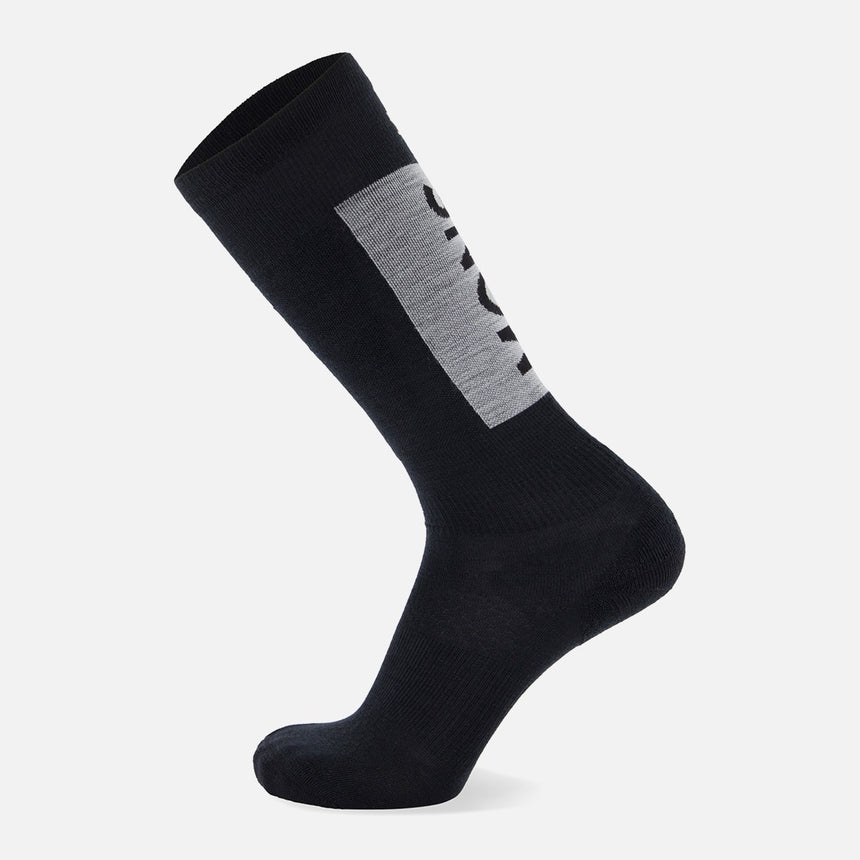 MONS ROYALE Unisex Atlas Merino Snow Sock - Black