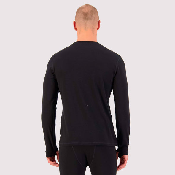 MONS ROYALE Cascade Flex 200 Long Sleeve - Black