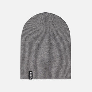 MONS ROYALE Chunky Logger Merino Beanie - Charcoal Marle
