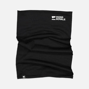 MONS ROYALE Double Up Neckwarmer - Black