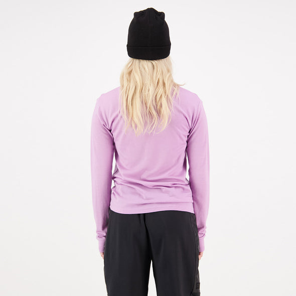 MONS ROYALE Women's Yotei Classic Long Sleeve - Orchid