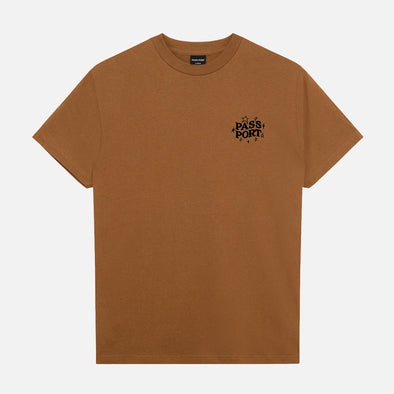 PASSPORT Dumb Luck Ladder Tee - Caramel