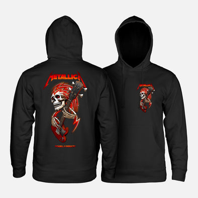 POWELL PERALTA Metallica Collab Hood - Black