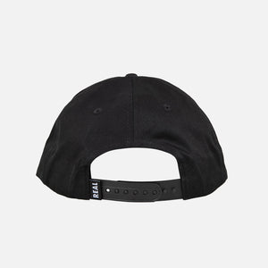 REAL Adjustable Scanner Snapback - Black/White