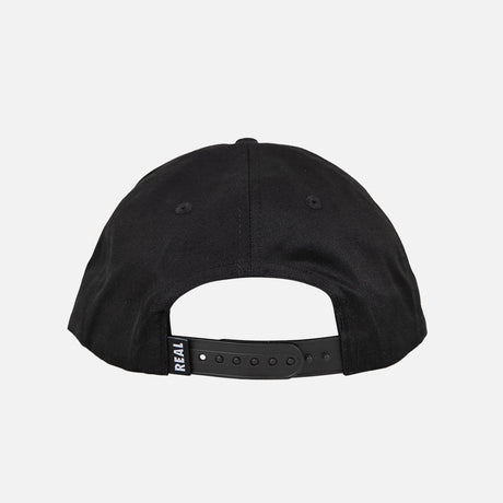 REAL Adjustable Scanner Snapback - Black/White