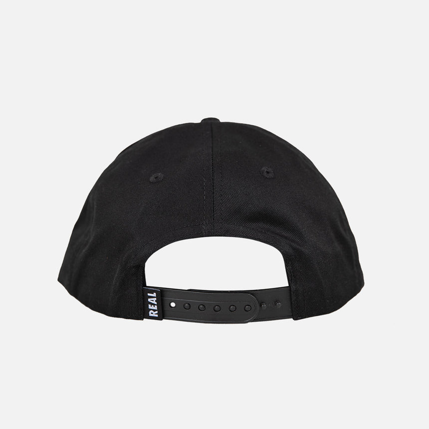 REAL Adjustable Scanner Snapback - Black/White