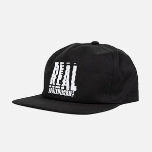 REAL Adjustable Scanner Snapback - Black/White