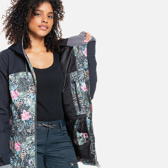 ROXY Women's Stated Jacket - True Black Ubuda