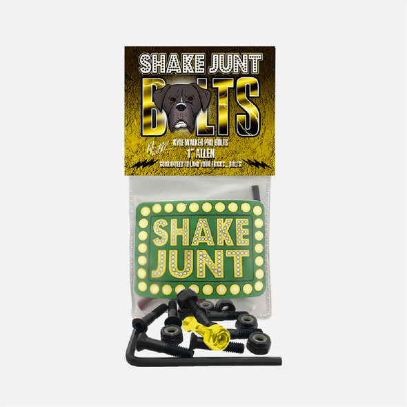SHAKE JUNT K-Walks Pro Allen Hardware 1" - Gold/Black