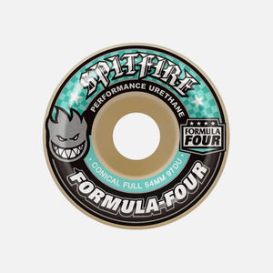 SPITFIRE F4 Conical Full 97DU Wheels - Natural